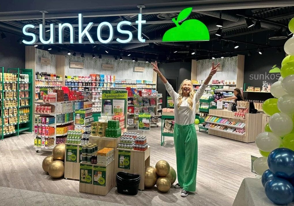 Sunkost velger Deem for full oversikt og kontroll over alle butikker!